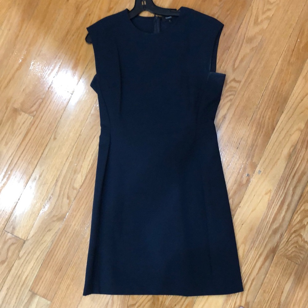 THEORY DRESS Blue Size 10